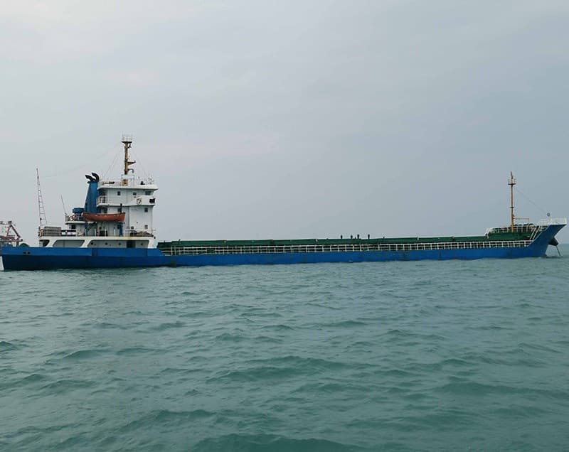Bulk carrier of more than 5,000 tons built in 2008