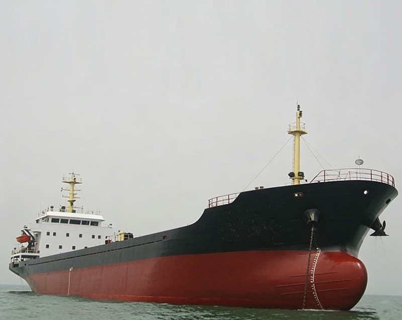 5,020-ton bulk carrier built in 2008