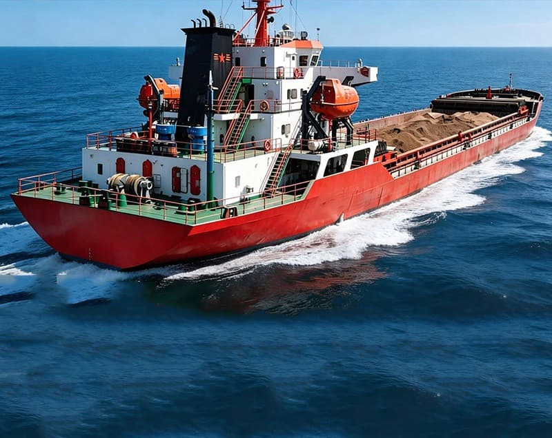 6,500-ton bulk carrier built in 2018
