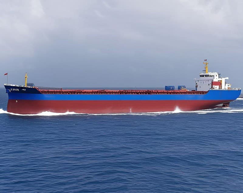 12,300-ton bulk carrier built in 2024