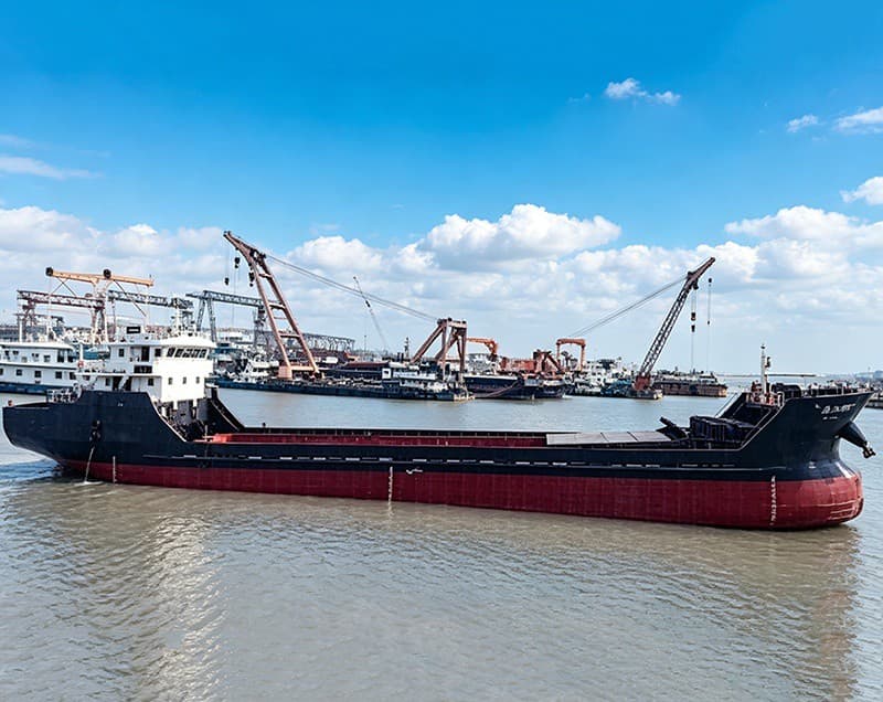 1,100-ton dry cargo vessel built in 2015