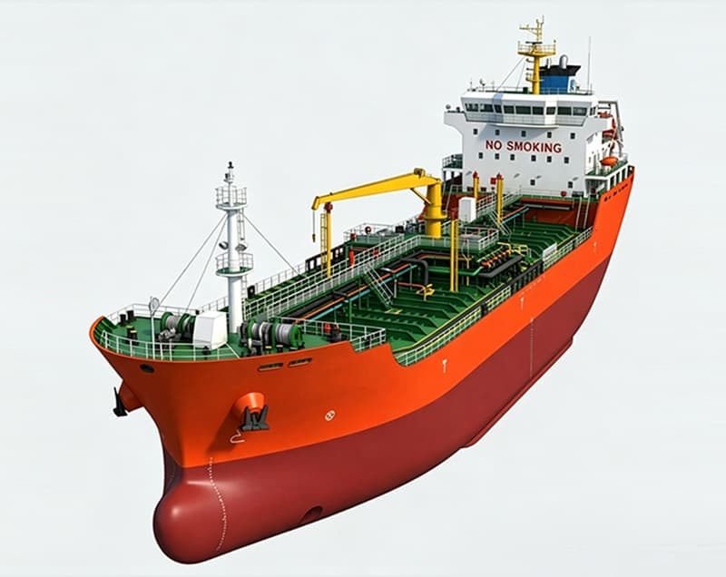 11,000-ton oil tanker built in 2024