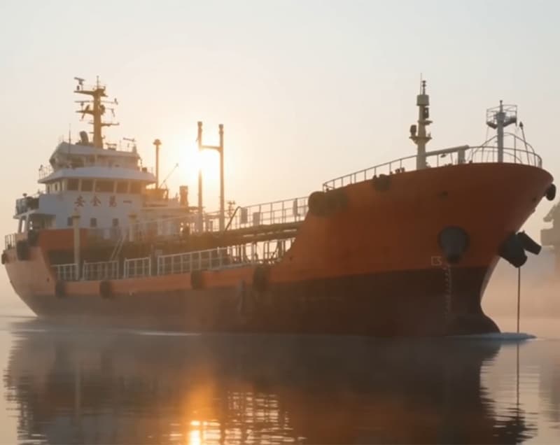 860-ton oil tanker built in 2010