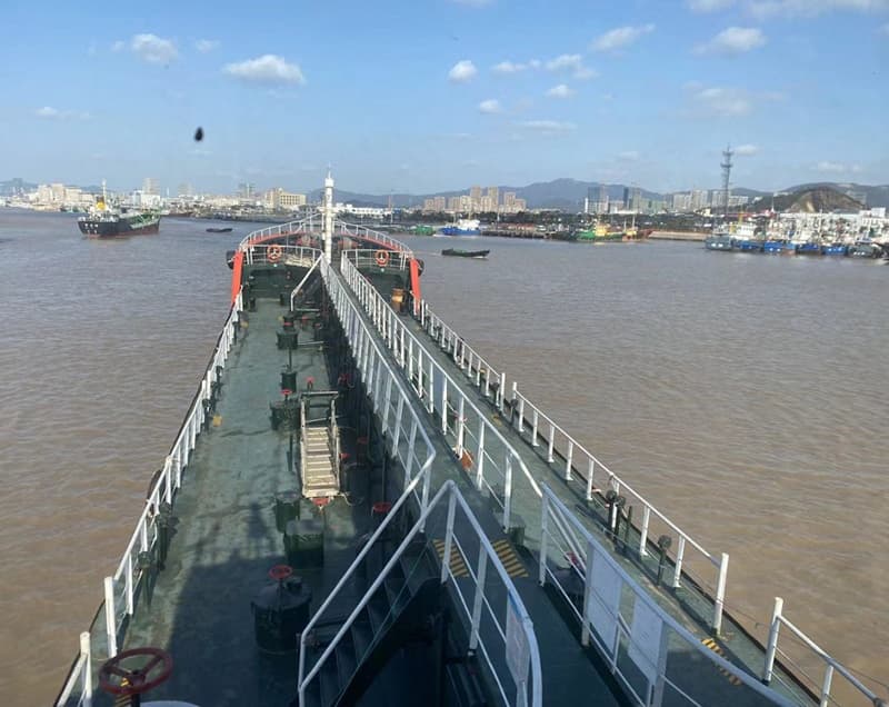 6,860-ton oil tanker for cargo with flash point ≤60°C built in March 2018
