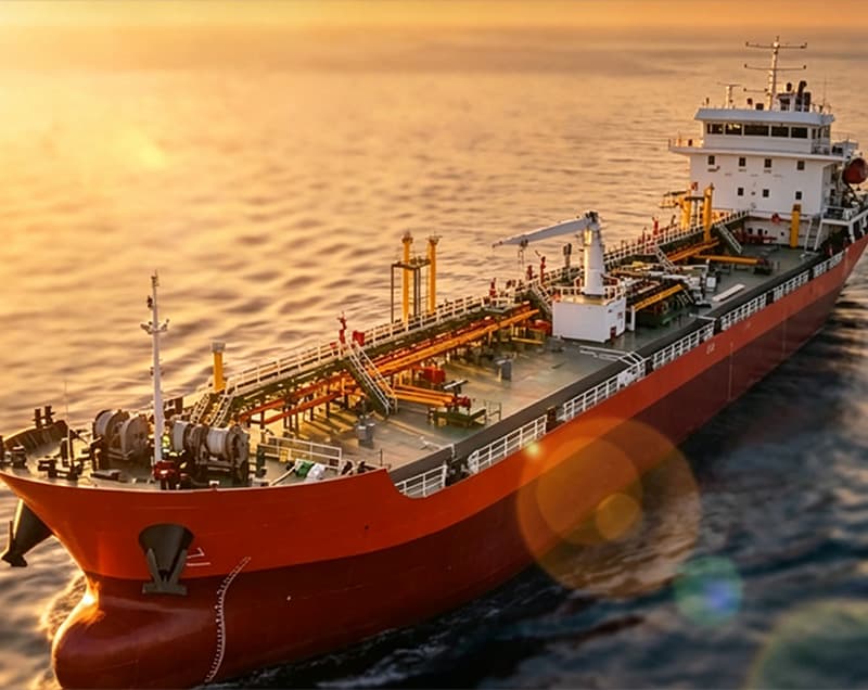 5,300-ton chemical tanker built in 2024
