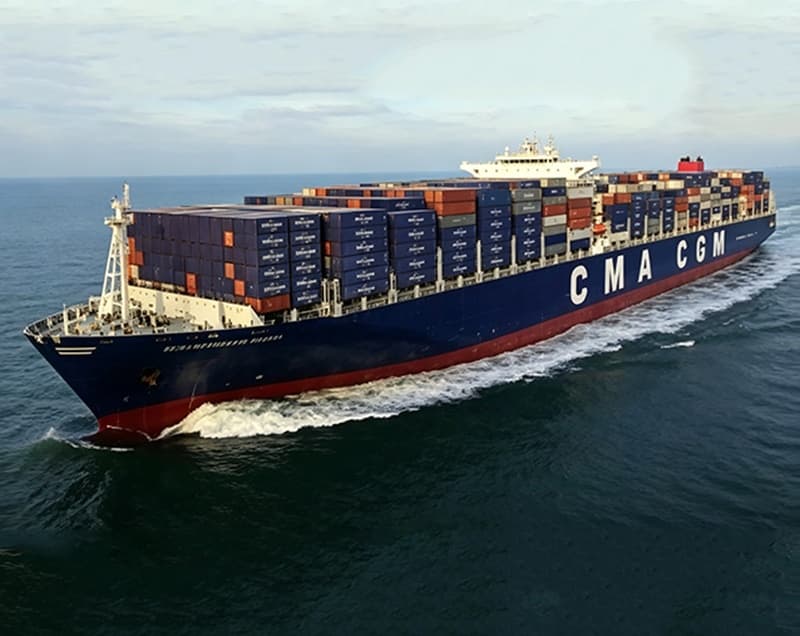 1500 TEU 27,700-ton container ship built in December 2024