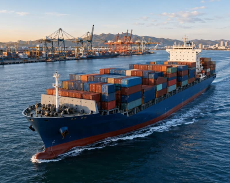 1260TEU 22,039-ton container ship built in 2019
