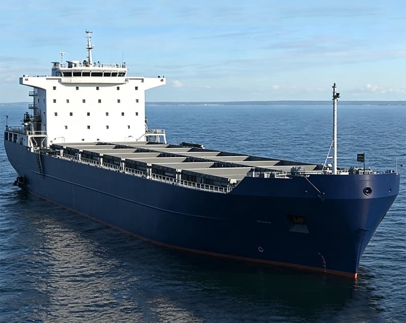 860TEU 15,486-ton container ship to be completed in July 2026
