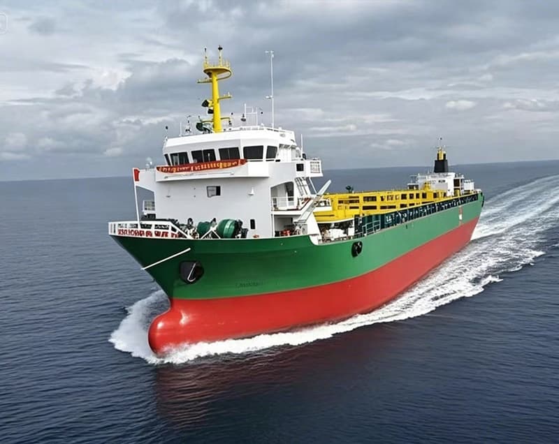 422TEU 6,600-ton container ship built in 2024
