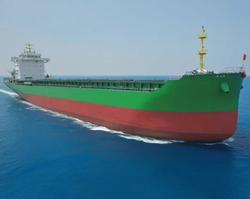 792TEU 12,250-ton open-top container ship built in 2023