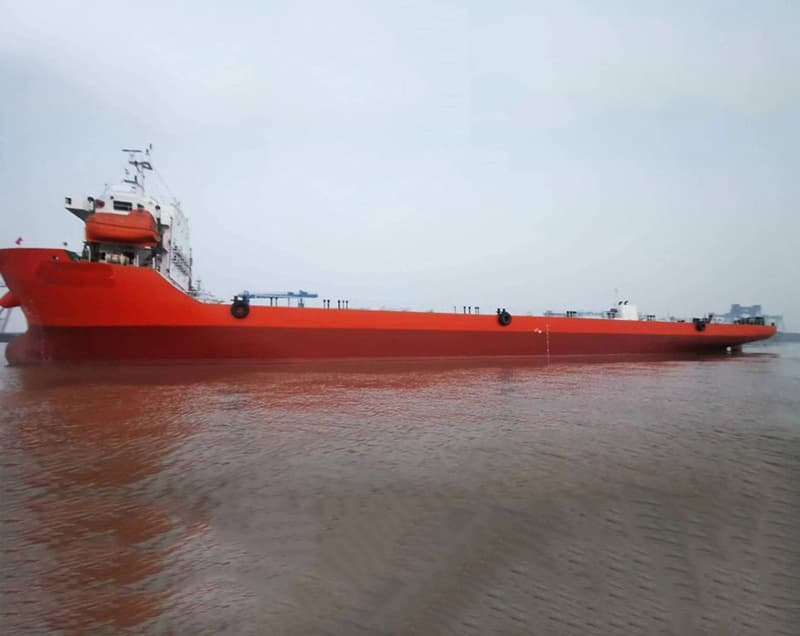 6,060-ton forward-wheelhouse deck cargo vessel built in 2022