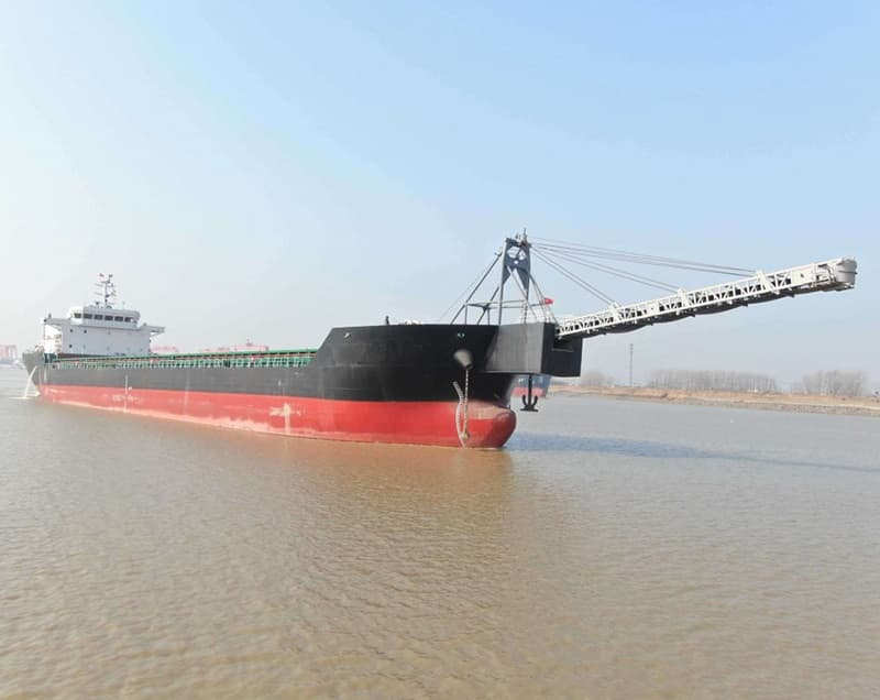 Self-unloading sand carrier built in 2022, certificate tonnage 7,900 tons