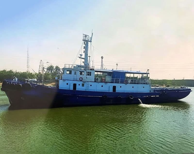 2000hp single-engine tugboat for sale, Coastal navigation, built in 2006