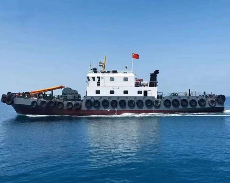 4000hp conventional tugboat for sale with 60-ton bollard pull, completed in 2018