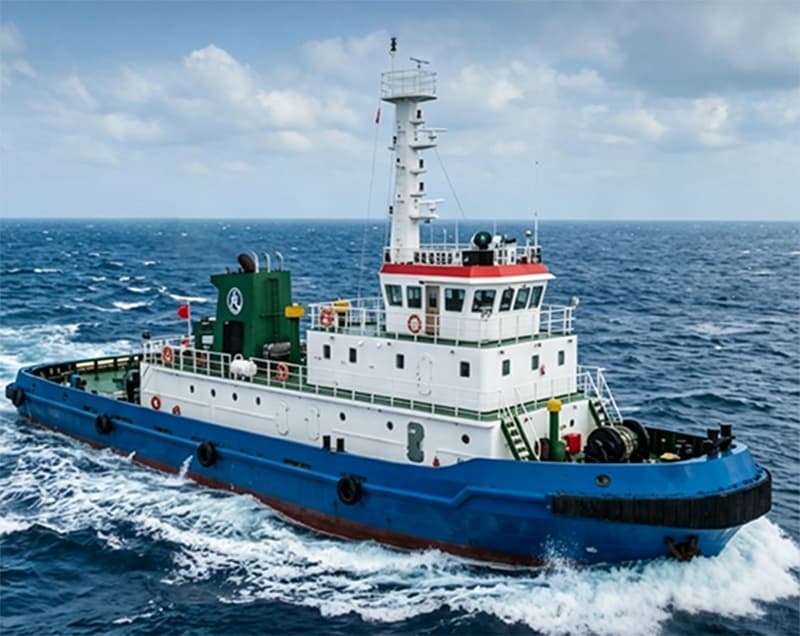 4000hp conventional tugboat for sale, Near Coastal navigation, built in 2008