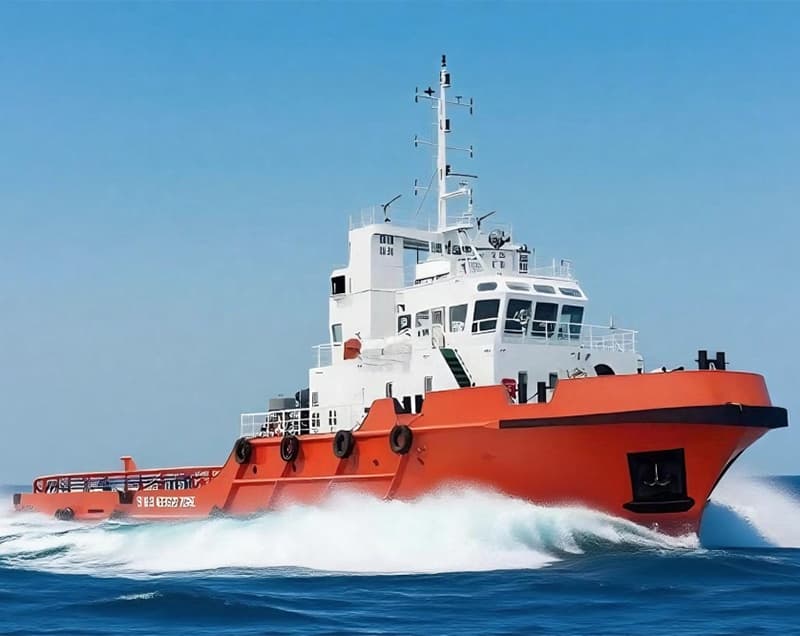 4000hp AHTS vessel for sale with controllable-pitch propellers, completed in 2012