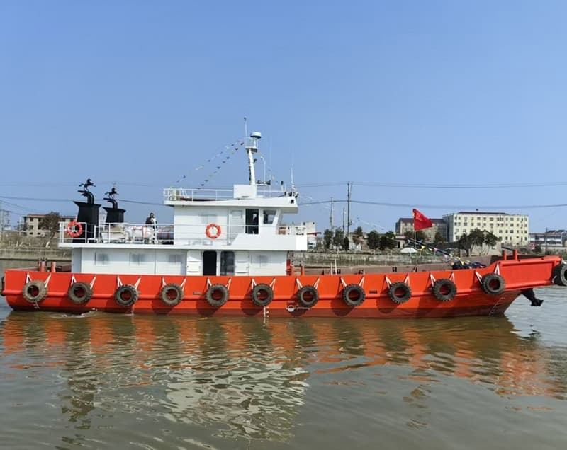 26m flat-bow crew/transport vessel for sale, completed in 2024