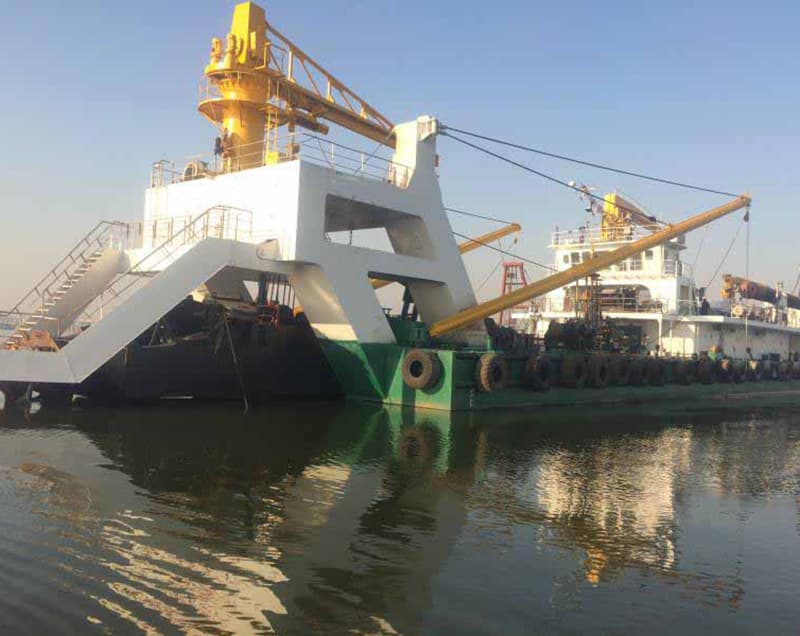 Cutter suction dredger for sale, built in 08