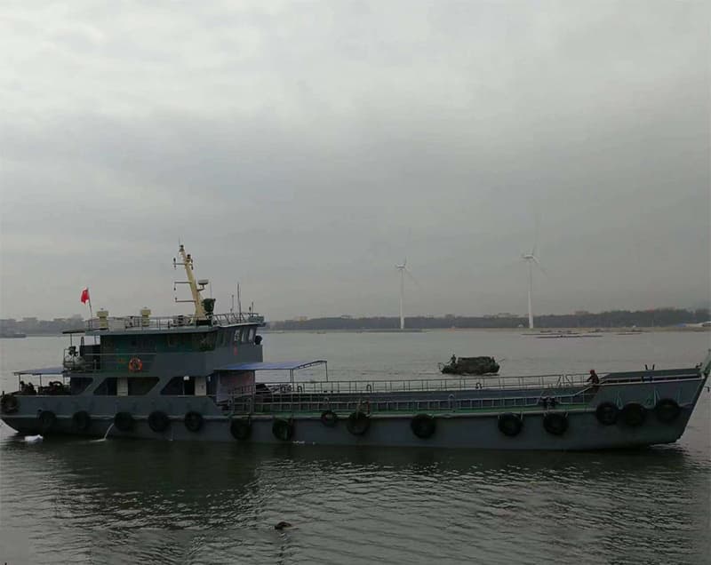 36m Ro-Ro vessel for sale, built in 2005 by PLA Factory 4806; vessel condition is currently relatively good.